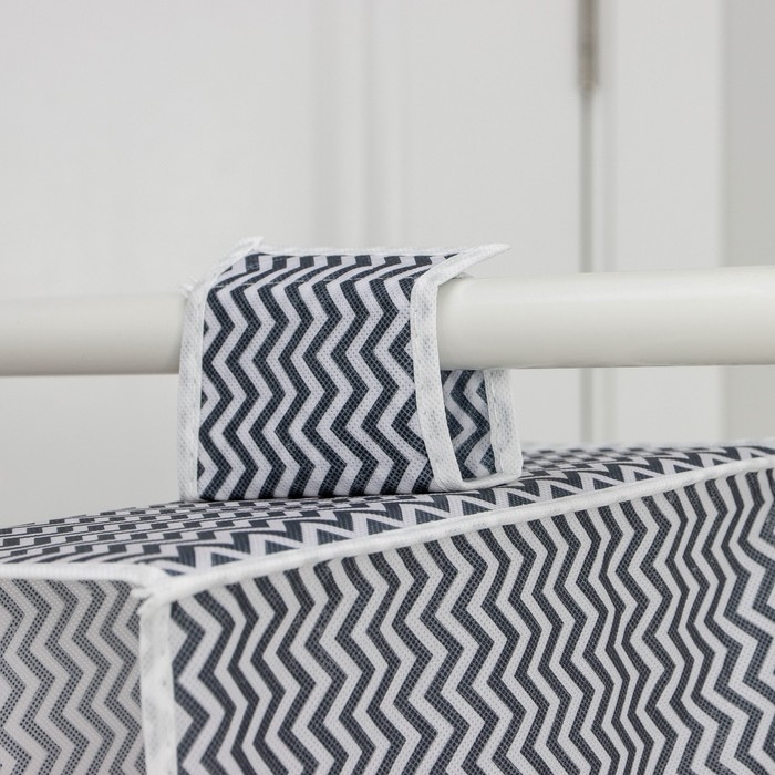 Кофр подвесной «Симетро», 5 отделений, 70×30×15 см, цвет серый Кофр подвесной «Симетро», 5 отделений, 70×30×15 см, цвет серый