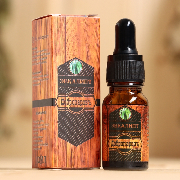 Эфирное масло Эфирное масло "Эвкалипт", удобный дозатор, 10мл, "Добропаровъ"