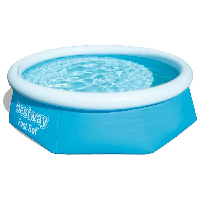 Бассейн надувной Fast Set, 244 х 66 см, фильтр-насос, от 6 лет, 57268 Bestway Бассейн надувной Fast Set, 244 х 66 см, фильтр-насос, от 6 лет, 57268 Bestway