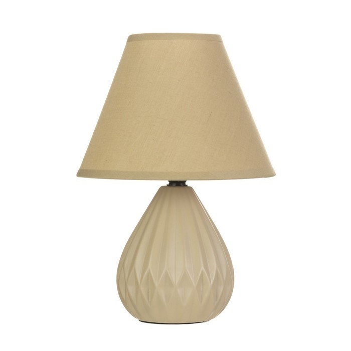 Настольная лампа Настольная лампа "Иделла" Е14 40Вт кофе 20х20х28 см RISALUX