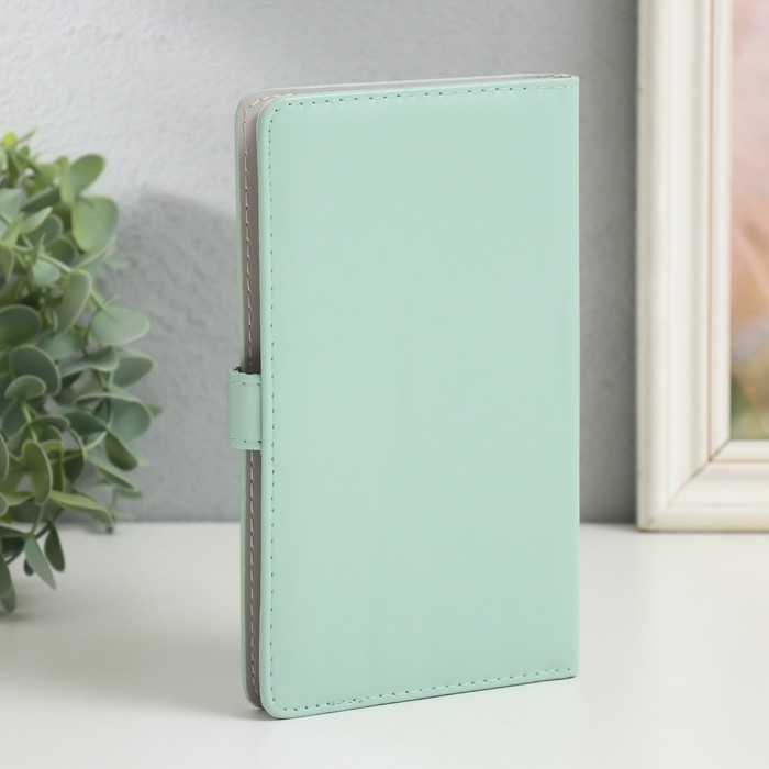 Фотоальбом для фото мини камер 96 фото 8,9х6 см Фотоальбом для фото мини камер 96 фото 8,9х6 см "Фотик" нежно-голубой 1,5х11,5х19 см