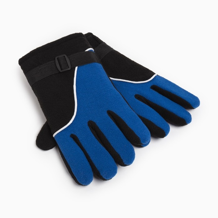 Перчатки мужские двухслойные MINAKU цв. синий, р-р 26 см Перчатки мужские двухслойные MINAKU цв. синий, р-р 26 см