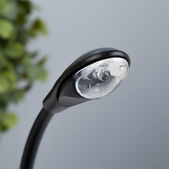 Лампа для чтения на прищепке Лампа для чтения на прищепке "Лоск, серая" 1LED 25х2х3,5 RISALUX