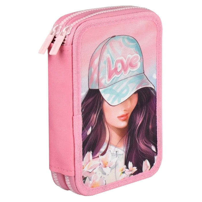 Пенал 2 секции 123*198 ткань Феникс Пенал 2 секции 123*198 ткань Феникс "Девушка в кепке" дев роз 65682