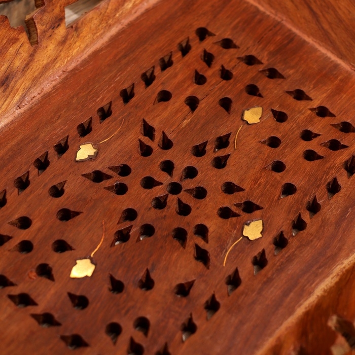 Поднос дерево Поднос дерево "Звезда" 24х19х3 см