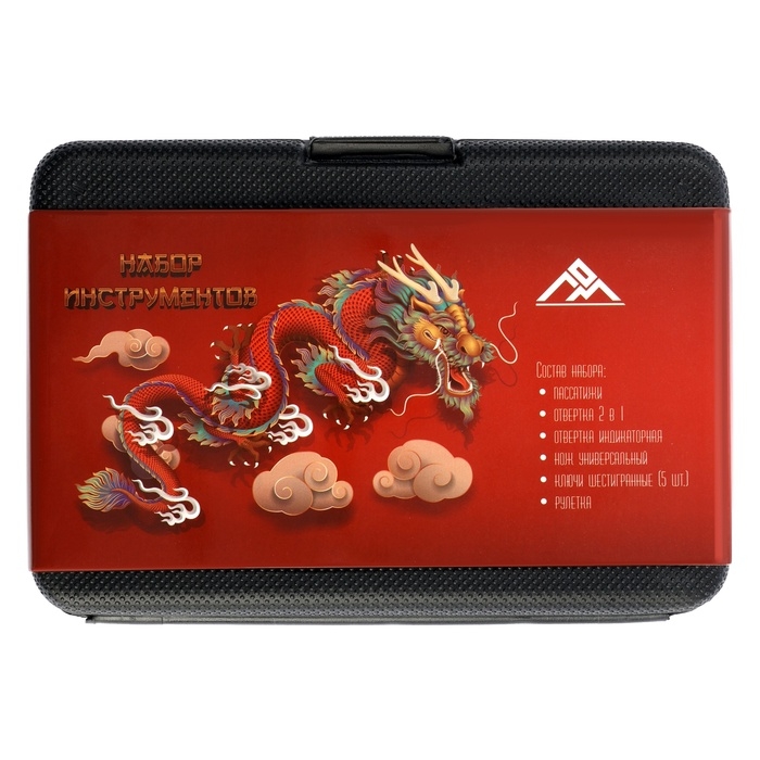Набор инструментов в кейсе ЛОМ, в подарочной упаковке, 11 предметов Набор инструментов в кейсе ЛОМ, в подарочной упаковке, 11 предметов