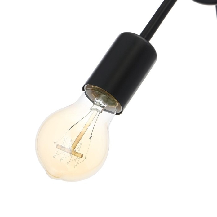 Светильник Светильник "Узел" черный 3x40W E27 54x54x40 см BayerLux