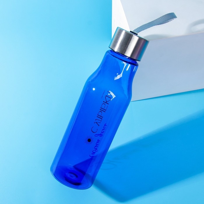 Бутылка для воды «Начни день с улыбки», 650 мл Бутылка для воды «Начни день с улыбки», 650 мл