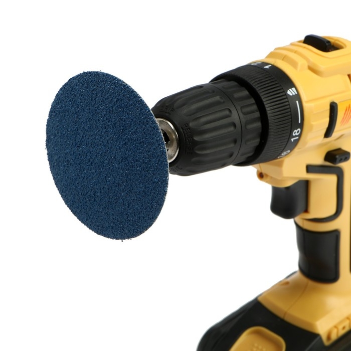 Круг абразивный шлифовальный ТУНДРА, по нержавеющей стали, для дрели, М8, 75 мм, P40, 5 шт.   971819 Круг абразивный шлифовальный ТУНДРА, по нержавеющей стали, для дрели, М8, 75 мм, P40, 5 шт.   971819