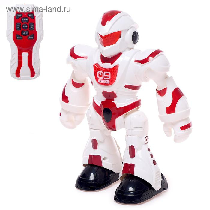 Робот радиоуправляемый «Танцор», световые и звуковые эффекты, работает от батареек, цвета МИКС
