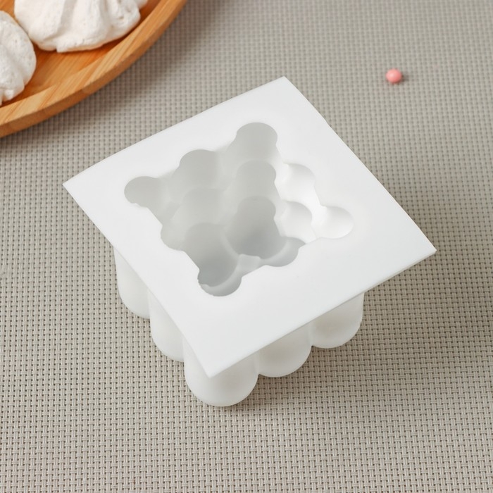 Молд Доляна «Рафаэль», силикон, 5,5×5,5×6 см, цвет белый Молд Доляна «Рафаэль», силикон, 5,5×5,5×6 см, цвет белый