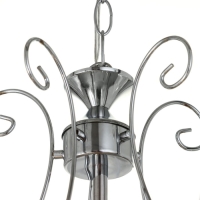 Люстра 2425/5 E27 40Вт хром 52х52х32-60 см BayerLux