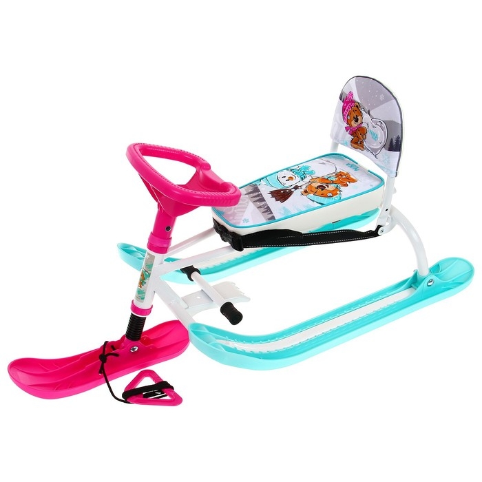 Снегокат TWINY 1 «Забавные медвежата», TW1+/ЗМ Снегокат TWINY 1 «Забавные медвежата», TW1+/ЗМ