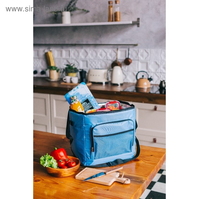 Термосумка  Термосумка "Мастер К.", 30 л, синяя