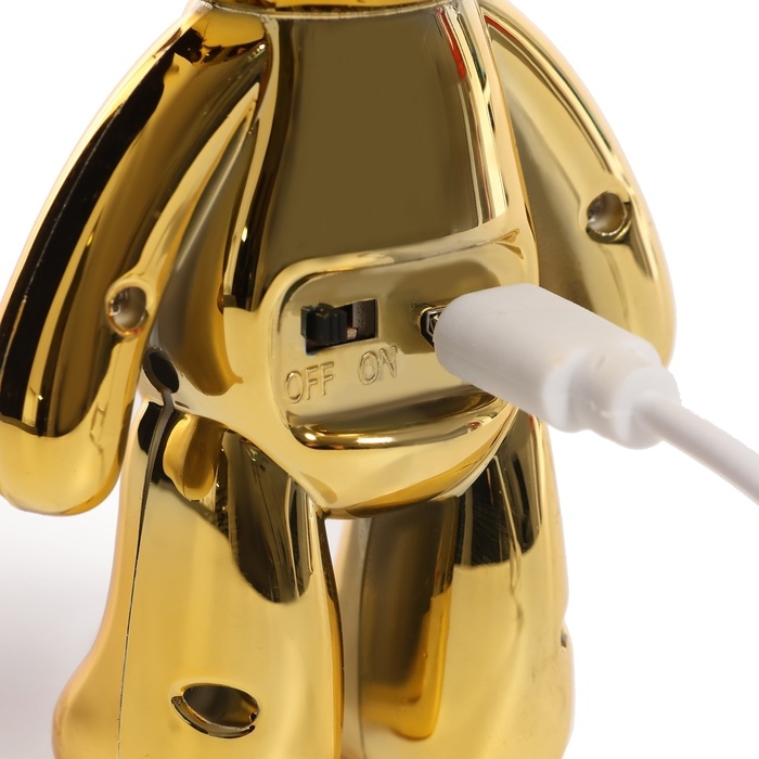 Супербол «Мишка Флай», летает, работает от аккумулятора, цвет золотой Супербол «Мишка Флай», летает, работает от аккумулятора, цвет золотой