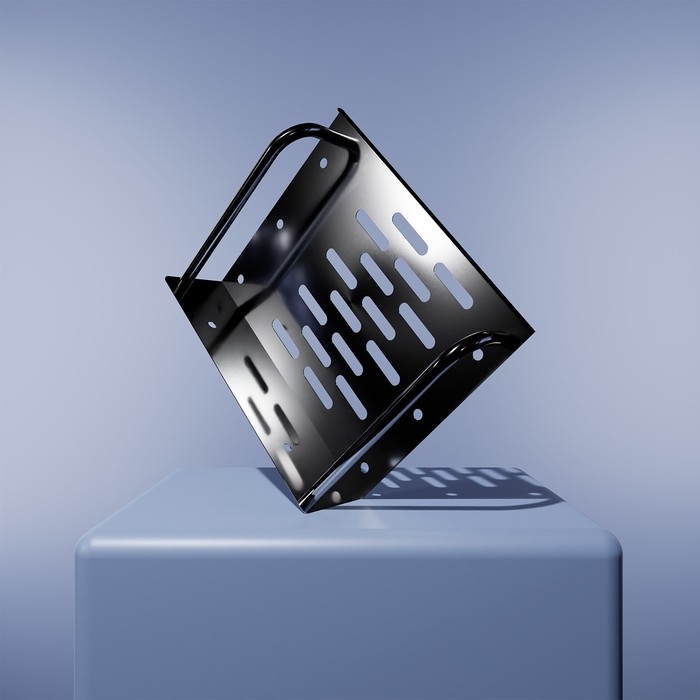 Мыльница настенная, 14,5×11,5×5 см, сталь Мыльница настенная, 14,5×11,5×5 см, сталь