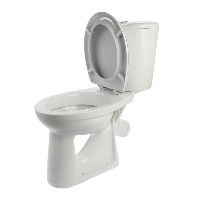 Унитаз компакт ЛЗСФ Унитаз компакт ЛЗСФ "Комфорт Стандарт NEW", нижняя подводка, сиденье, кнопка