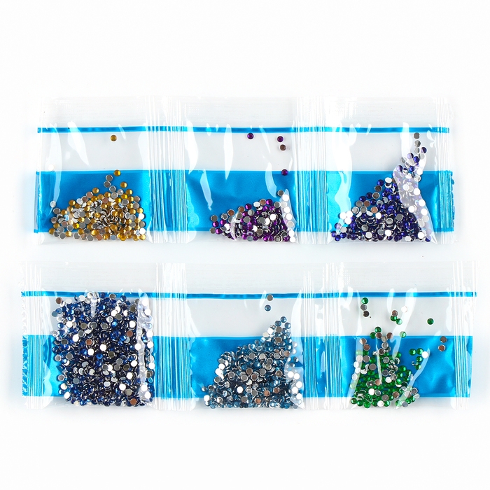 Алмазная мозаика наклейка для детей «Модная девчуля», 9 х 9 см, набор для творчества