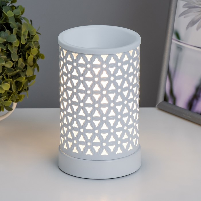 Аромасветильник Аромасветильник "Анди" Е14 25Вт белый 11х11х17 см RISALUX