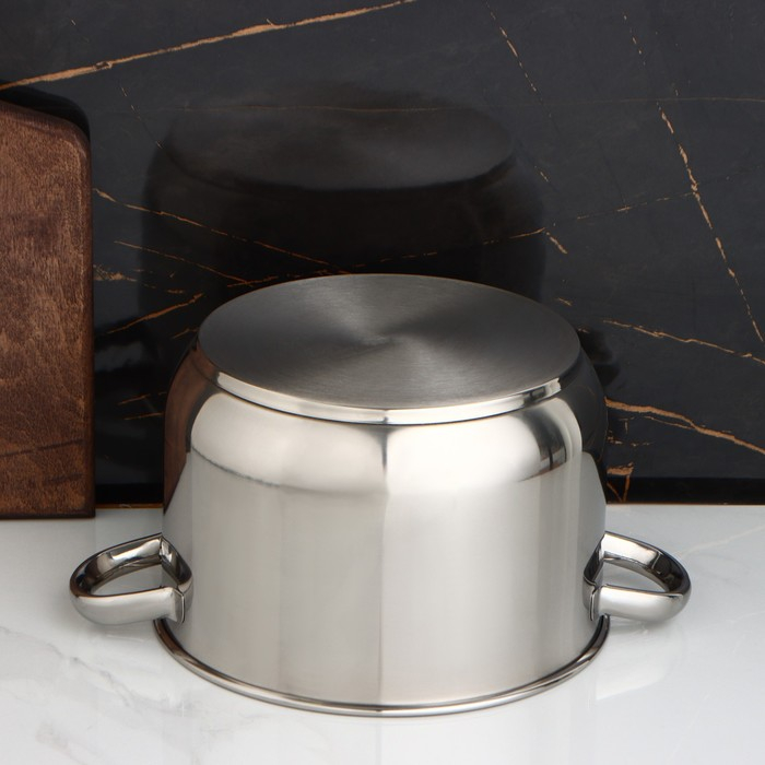 Кастрюля «Классика-прима», 5 л, d=22 см, капсульное дно, индукция Кастрюля «Классика-прима», 5 л, d=22 см, капсульное дно, индукция