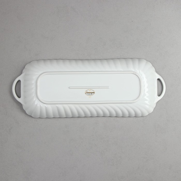 Блюдо «Кармен», 1 л, среднее, фарфор, Иран Блюдо «Кармен», 1 л, среднее, фарфор, Иран