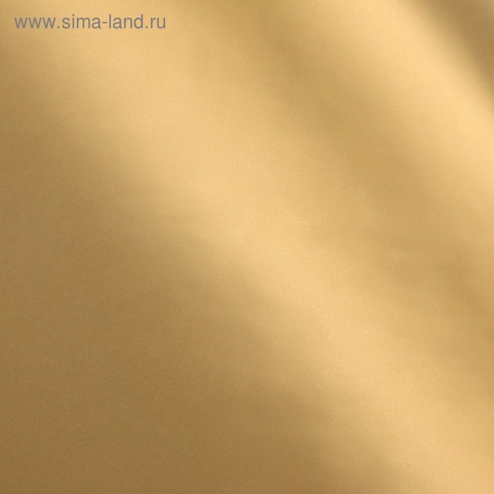 Пленка матовая для цветов, двухсторонняя, Пленка матовая для цветов, двухсторонняя, "Аура", золото - чёрный, 57 см х 5 м