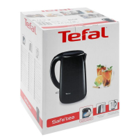 Чайник электрический Tefal KO260830, металл, 1.7 л, 2150 Вт, черный