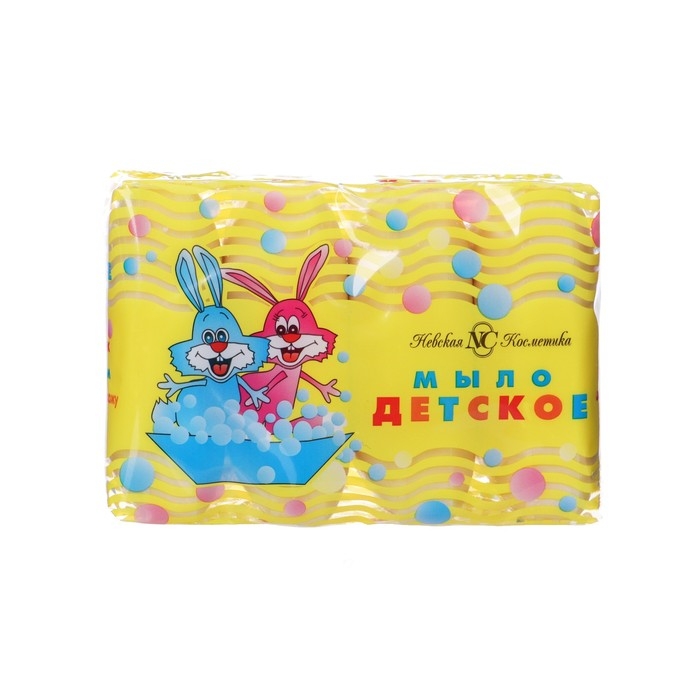 Детское мыло Невская косметика, 4 x 100 г Детское мыло Невская косметика, 4 x 100 г