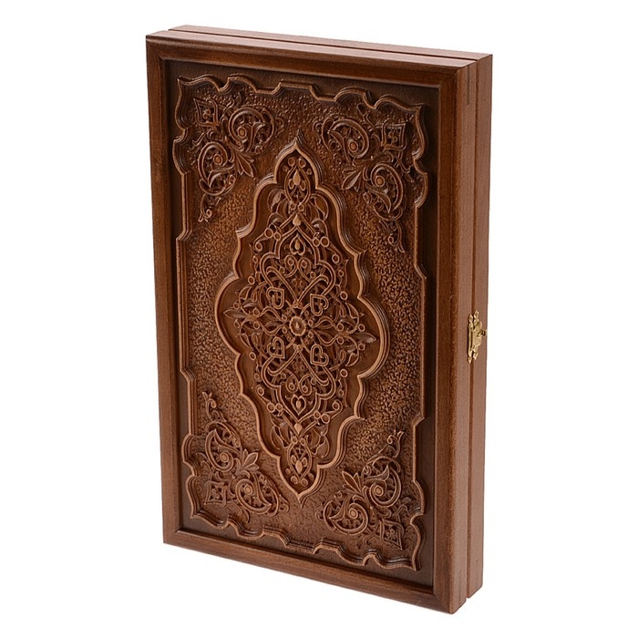 Нарды деревянные большие, резные  Нарды деревянные большие, резные "Самарканд", из массива бука, патина, 35 x 45 см