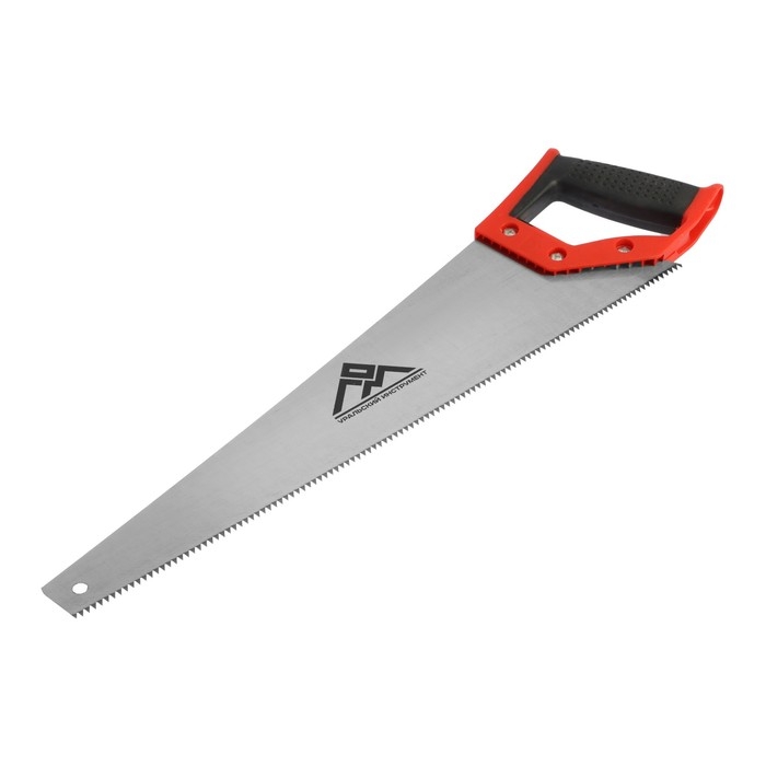 Ножовка по дереву ЛОМ, обрезиненная рукоятка, 7-8 TPI, 450 мм Ножовка по дереву ЛОМ, обрезиненная рукоятка, 7-8 TPI, 450 мм