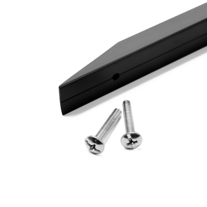 Ручка мебельная CAPPIO, м/о=96 мм, длина 150 мм, цвет черный Ручка мебельная CAPPIO, м/о=96 мм, длина 150 мм, цвет черный