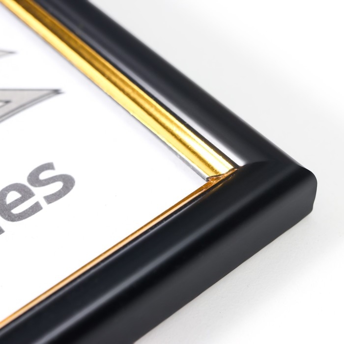 Фоторамка пластик 15х21 см черный (589) Фоторамка пластик 15х21 см черный (589)