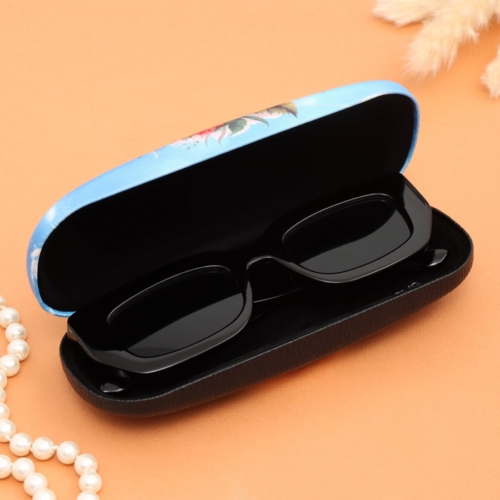 Очечник Очечник "Букет на голубом", 17х7 см