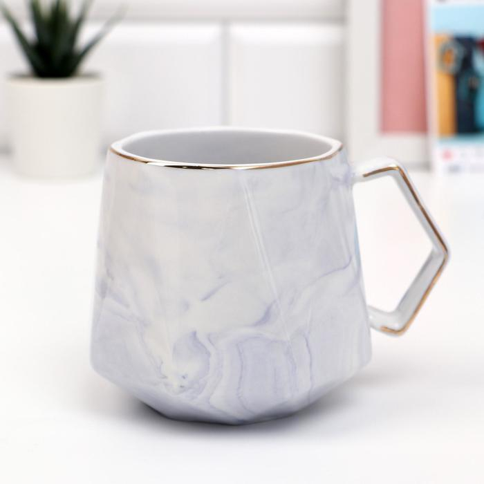 Кружка керамическая «Королева», 350 мл, цвет серый