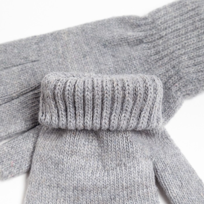 Перчатки детские, цвет серый, размер 17 (11-12 лет) Перчатки детские, цвет серый, размер 17 (11-12 лет)