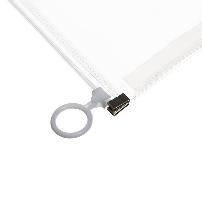 Папка-конверт на молнии формат А4, 180мкр, прозрачная с рисунком Папка-конверт на молнии формат А4, 180мкр, прозрачная с рисунком "Зверушки", МИКС