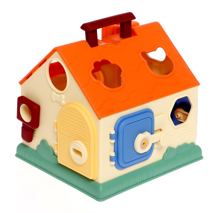 Сортер «Домик», 9 элементов Сортер «Домик», 9 элементов