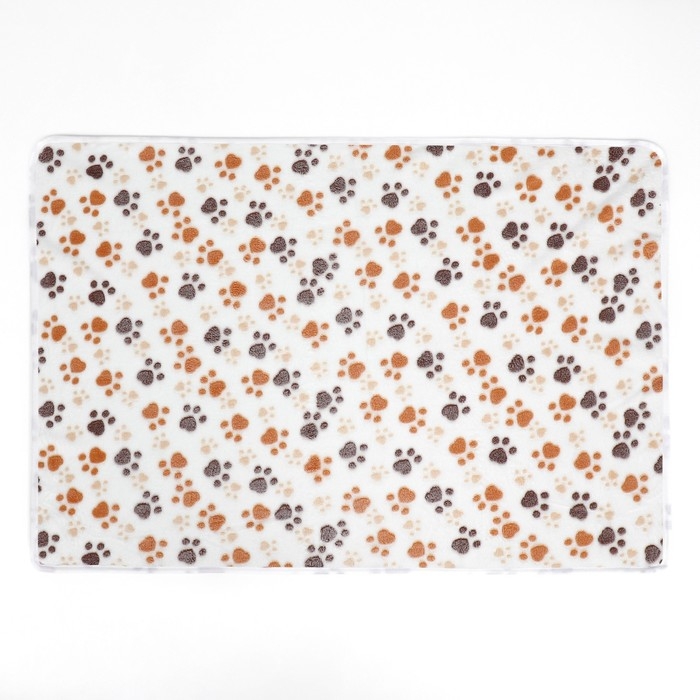 Плед для животных  Плед для животных "С любовью", 104 х 72 см, белый