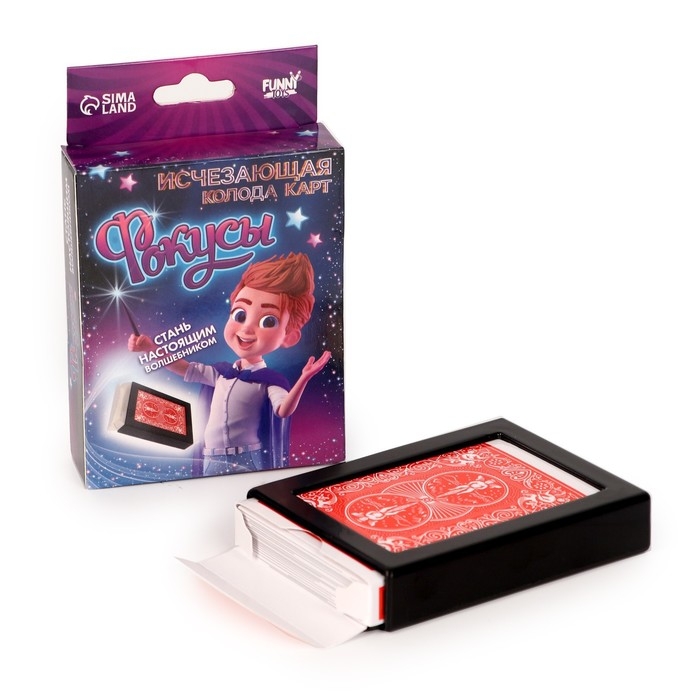 Фокус «Исчезающая колода карт» Фокус «Исчезающая колода карт»