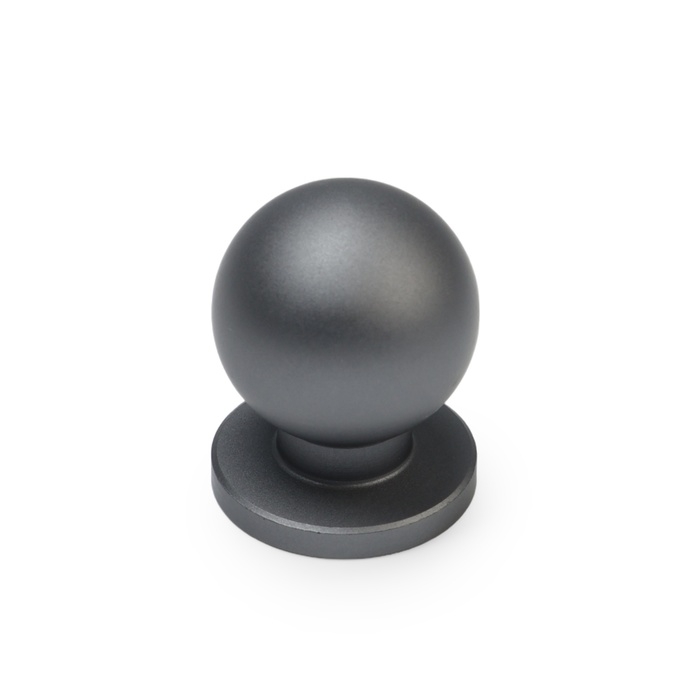 Ручка кнопка CAPPIO RK146, d=20 мм, цвет графит