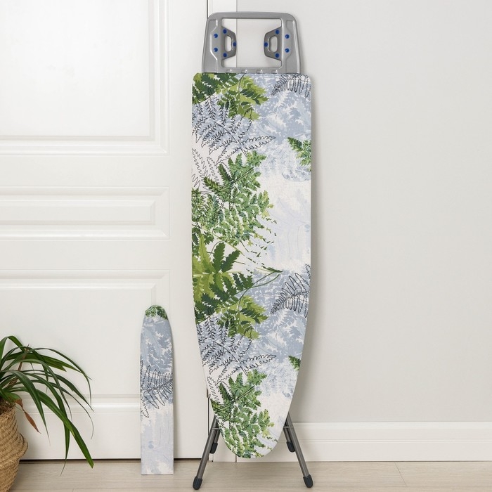 Доска гладильная Nika «Белль Классик 2», 122×34 см, два положения высоты 70, 80 см, европодставка, микс