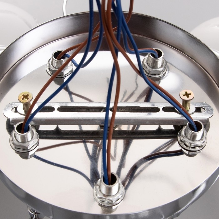 Люстра Люстра "Вега" 5х40Вт Е27 Хром МОДЕЛЬ: 2612357