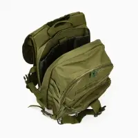 Рюкзак тактический туристический Storm tactic, 40 л, с карманами, однотонный, оливковый