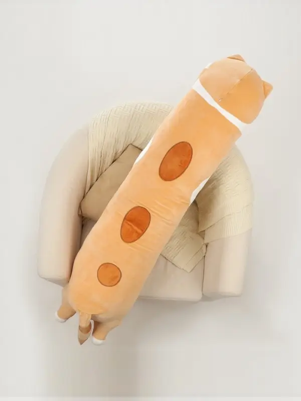 Мягкая игрушка-подушка &laquo;Котик&raquo;, 130 см, цвет рыжий