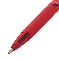 Ручка шариковая ErichKrause R-301 Stick&Grip Original, узел 1.0 мм, чернила красные, резиновый держатель, длина линии письма 2000 метров