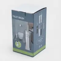 Ерш для унитаза "Квадраты", нержавеющая сталь Ерш для унитаза "Квадраты", нержавеющая сталь