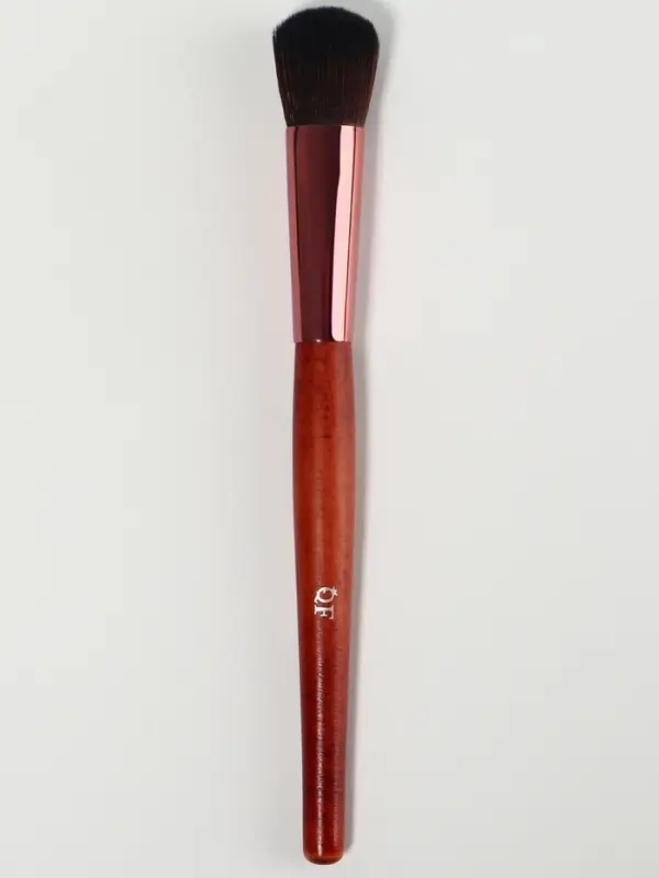 Кисть для макияжа Brush WOOD, 18 (&plusmn;1) см, коричневая