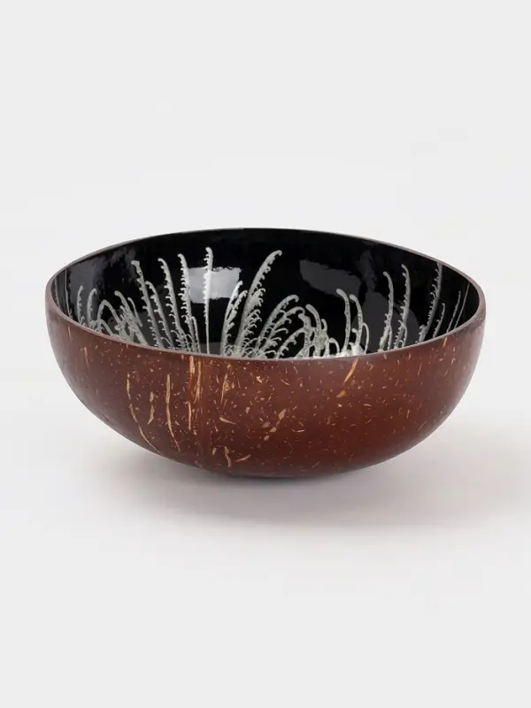 Чаша &laquo;Черепаха&raquo;, 14&times;14&times;6 см, кокос