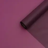 Пленка для цветов, матовая, красный пурпур, 0.57&times;10 м &plusmn;1 см