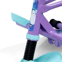 Снегокат &laquo;Twiny1+&raquo; с пингвинятами, со спинкой, голубой, фиолетовый, TW1+/П Nika Kids